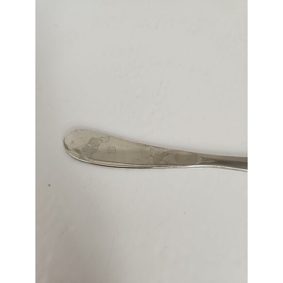 Oneidacraft Deluxe Stainless Steel Butter Knife Lasting Rose Pattern - Picture 3 of 5